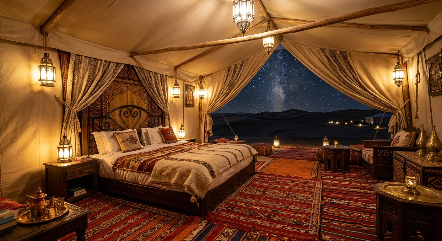 Private Sahara Luxury Camp — Erg Chigaga
